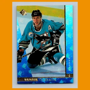 Tarjeta de hockey Bernie Nicholls #139 1996 SP San Jose Sharks NHL CASI NUEVA - Imagen 1 de 3