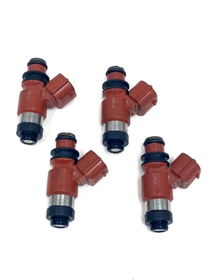 Denso Fuel Injector Set X 4 fits 14B-13761-10-00 Yamaha 2009-2024 R1 YZFR - Image 1 of 4