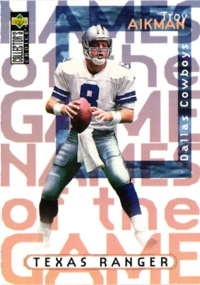 1997 Upper Deck Collector's Choice - Troy Aikman #60 - Image 1 of 2