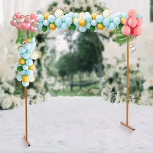 Large Balloon Arch Set Stand Base Frame Kit Birthday Wedding Party Decoration - Picture 1 of 9