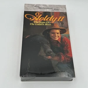 Goldy 2 VHS The Saga Of The Golden Bear Family Home Entertainment Theatre New - Picture 1 of 7