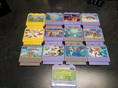 VTech V.Smile Lote de 13 Cartuchos de Videojuegos Sistema de Contenido de Aprendizaje Foto 1 de 4