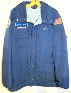 Vintage BOEING Jacke Mitarbeiter Supply Manager mit Patches SPORTSMASTER Bomber USA - Bild 1 von 12