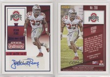 2016 Contenders Draft Picks College Ticket Blue Foil Joshua Perry Rookie Auto RC