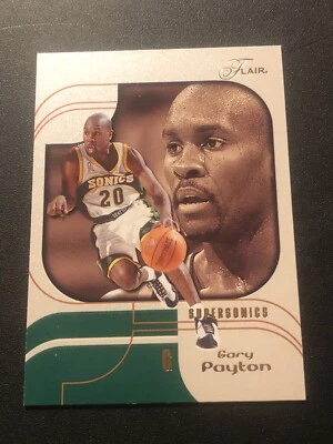 2002-03 Flair Gary Payton #35 HOF - Image 1 of 2