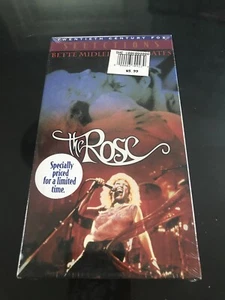 VTG VHS NEW SEALED The Rose Bette Midler Allen Bates 20th Century Fox Selections - Picture 1 of 6