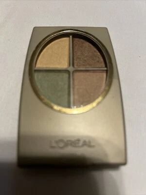 L'OREAL WEAR INFINITE  Eye Shadow QUAD Sea Glass Vintage New - Image 1 of 4
