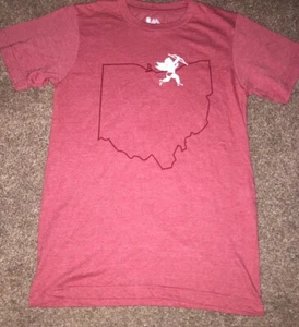 CAMISETA PARA HOMBRE NBA MAJESTIC CLEVELAND Es con Cupido talla pequeña logotipo de Ohio NBA Cavs - Imagen 1 de 12