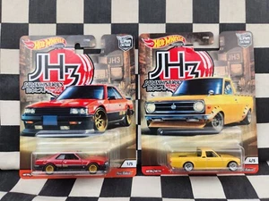 Hot Wheels Premium JH3 Nissan Skyline / Datsun Sunny Bundle JDM Japan Historics - Picture 1 of 5