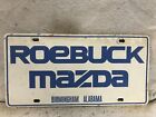 Roebuck Mazda Booster License Plate