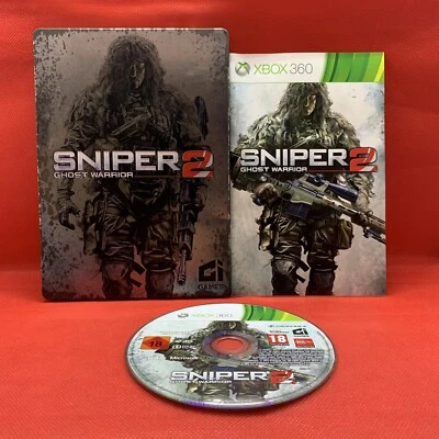 Sniper Ghost Warrior 2 Steelbook Steel Case Xbox 360 PAL Game Free Postage - Image 1 of 4
