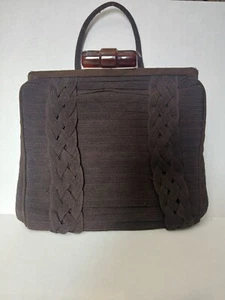 Vintage Purse With Bakelite Handle - Picture 1 of 5