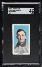 1910-11 Sporting Life - M116 Blue Back George McQuillan (Blue Background) SGC 4