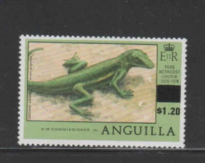Anguila #324 1978 1,20 en 5,00 Ground Lizard como nuevo en muy buen estado casi nuevo sin usar, en buen estado Foto 1 de 2