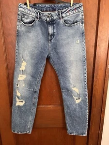 My Twin Twinset Jeans Freundin Michelle gerissen No-Show Größe M - Bild 1 von 11