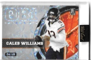 Caleb Williams 2023 Wild Card QB1 On The Clock Rookie SP/10 Chicago Bears NFL!! - Picture 1 of 1