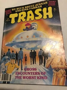 Revista TRASH #2 junio 1978 bien/en estado bastante bueno; raro, Bruce Jenner, Jimmy Carter, Star Wars - Imagen 1 de 16