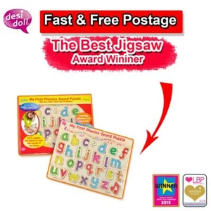 The Desi Doll ® My 1st Phonics Sound Puzzle | Read To Learn Best Alphabet Jigsaw - Picture 1 of 5