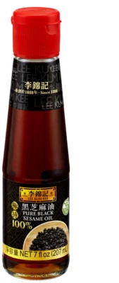 Lee Kum Kee 100% Pure Black Sesame Oil 7 oz ~( Pack of 12 )~08/2026 - Image 1 of 3