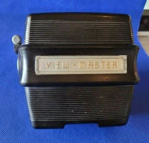 Raro Visor Estéreo Modelo D Baquelita Enfoque Negro Sawyer's - Imagen 1 de 7