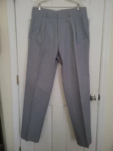Hugo Boss Runway Edition Anzughose Herren 36R ungesäumt 35 Straight Fit Designer - Bild 1 von 7