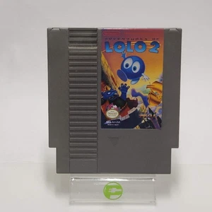 Adventures of Lolo 2 (Nintendo NES, 1990) solo juego - Imagen 1 de 3