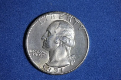 Estate Find 1951 S- Washington Quarter #K57590 - Image 1 of 2