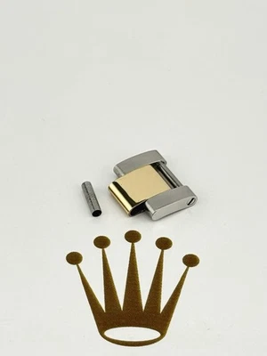 Rolex 19mm Oyster Perpetual 18K Yellow & Steel 34mm Oyaster Band Link Ref: 78350 - Image 1 of 2