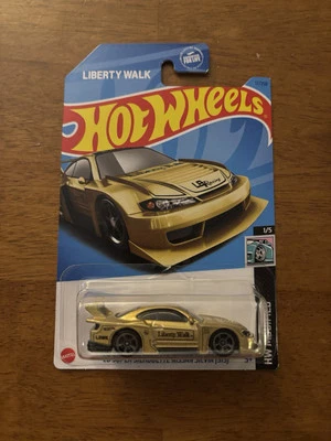 Hot Wheels Liberty Walk LB Super Silhouette Nissan Silvia Gold Foto 1 de 2