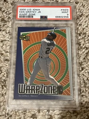 2000 Upper Deck Ionix WZ3 Ken Griffey Jr. Warp Zone PSA 9 MINT - Image 1 of 2