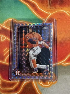 2025 Topps Chrome Jeremy Pena Prism Refractor #239 - Picture 1 of 2