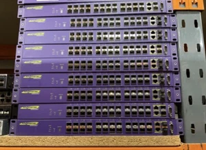 Extreme Networks Summit X250E-24X 24 SFP Port Switch Lot Of 7 Pieces - Photo 1/3