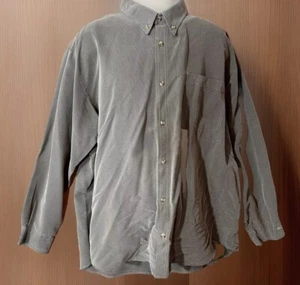Camisa ligera Columbia verde modal manga larga abotonada para hombre 2xl bolsillo - Imagen 1 de 6