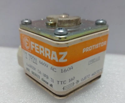 Ferraz Z79211 Fuse 660V AC 160A 6.6BODK CAURB 31TTC 160 PROTISTOR - Image 1 of 4
