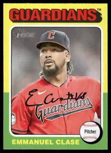 2024 Topps Heritage #129 Classe Emmanuel - Foto 1 di 2