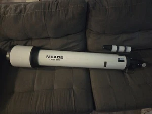 Meade LXD55 AR-6 EMC Refractor Telescope – Full Setup with Extras - Picture 1 of 12