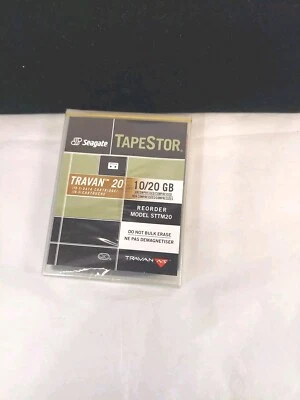 Seagate TapeStor Travan 20 10/20 GB Data Storage Cartridge STTM20 - Image 1 of 3