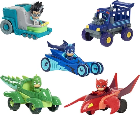 Just Play PJ Masks  2-Piece Articulated Action Figure and Vehicle Set Cover