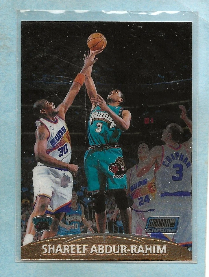 SHAREEF ABDUR-RAHIM - 1999-00 Stadium Club Chrome - #12 - Grizzlies - MINT - Image 1 of 1