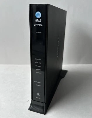AT&T U-VERSE  WIRELESS ROUTER SSID 2Wire490 3801HGV Untested - Image 1 of 4