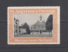 Netherlands/Wormerveer De Jong's Cocoa & Chocolate stamp (Apeldoorn Town Hall)