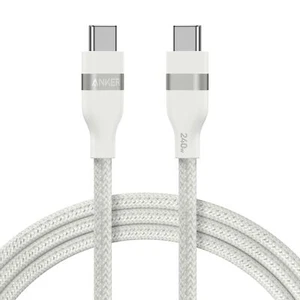 Anker USB C Cable 240W Fast Charging 6ft Upcycled-Braided for iPhone 15/MacBook - Picture 1 of 31