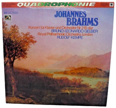 LP Vinyl Johannes Brahms Bruno-Leonardo Gelber Royal Philharmonic Orchestra - Bild 1 von 4