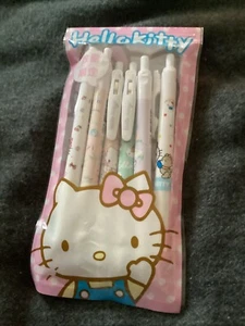 Hello Kitty Pack Of 6Gel Pens - Picture 1 of 7
