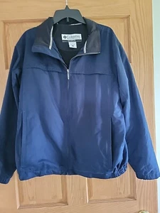 Chaqueta Columbia Sportswear para hombre grande forrada de malla azul marino - Imagen 1 de 13