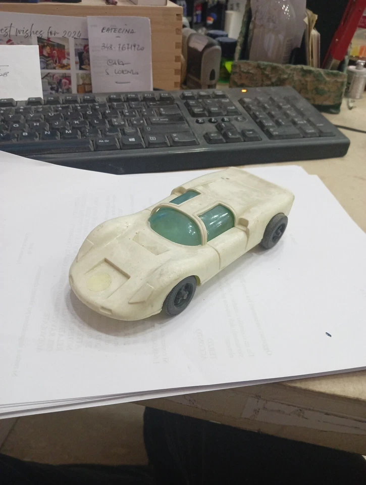 Porsche Carrera 10 PM toys 1/25 giocattolo plastica italy vintage tipo APS - Immagine 1 di 3