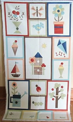 1 Great MODA "Visions" Cotton Fabric Quilting/Wallhanging Panel - Image 1 of 3