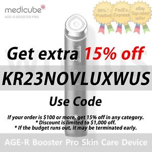 Medicube AGE-R Booster Pro Home Skin Care Device - Tracking