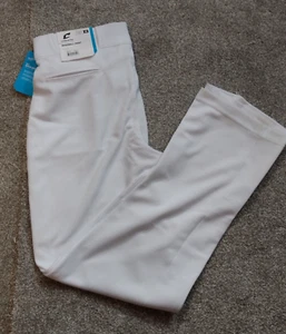 Champro Adult Men's MVP Open Bottom Relaxed Fit Solid White Baseball Pants sz M - Picture 1 of 8