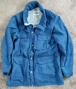Vintage Woolrich Jacke XL Made In USA Fronttasche beschädigt - Bild 1 von 7